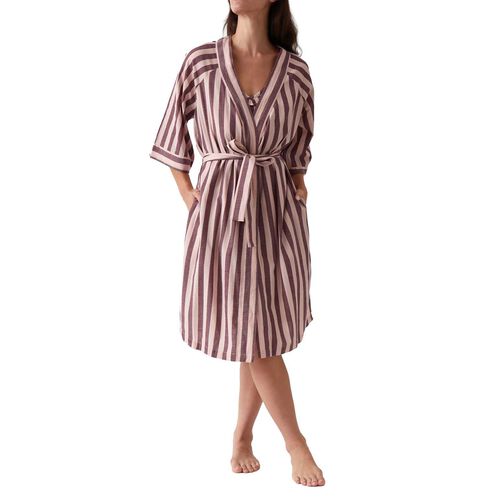 Wallace Cotton Tula Yarn Dyed Robe